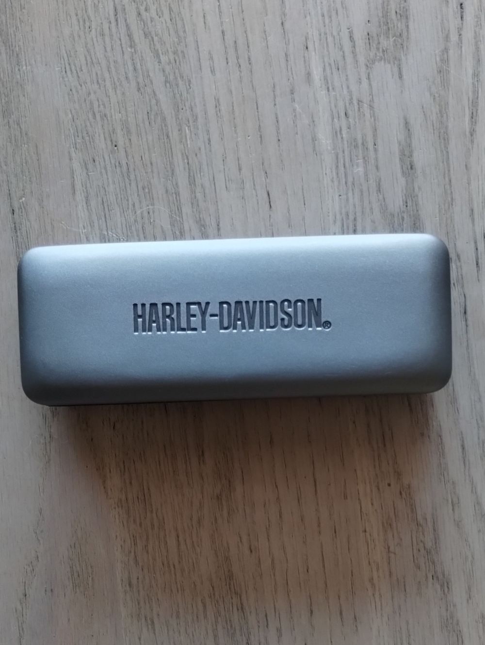 Harley-Davidson Silver Hard Eyewear Case